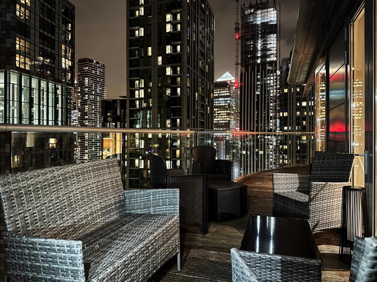 Stylish Apartment In Canary Wharf London Exterior foto
