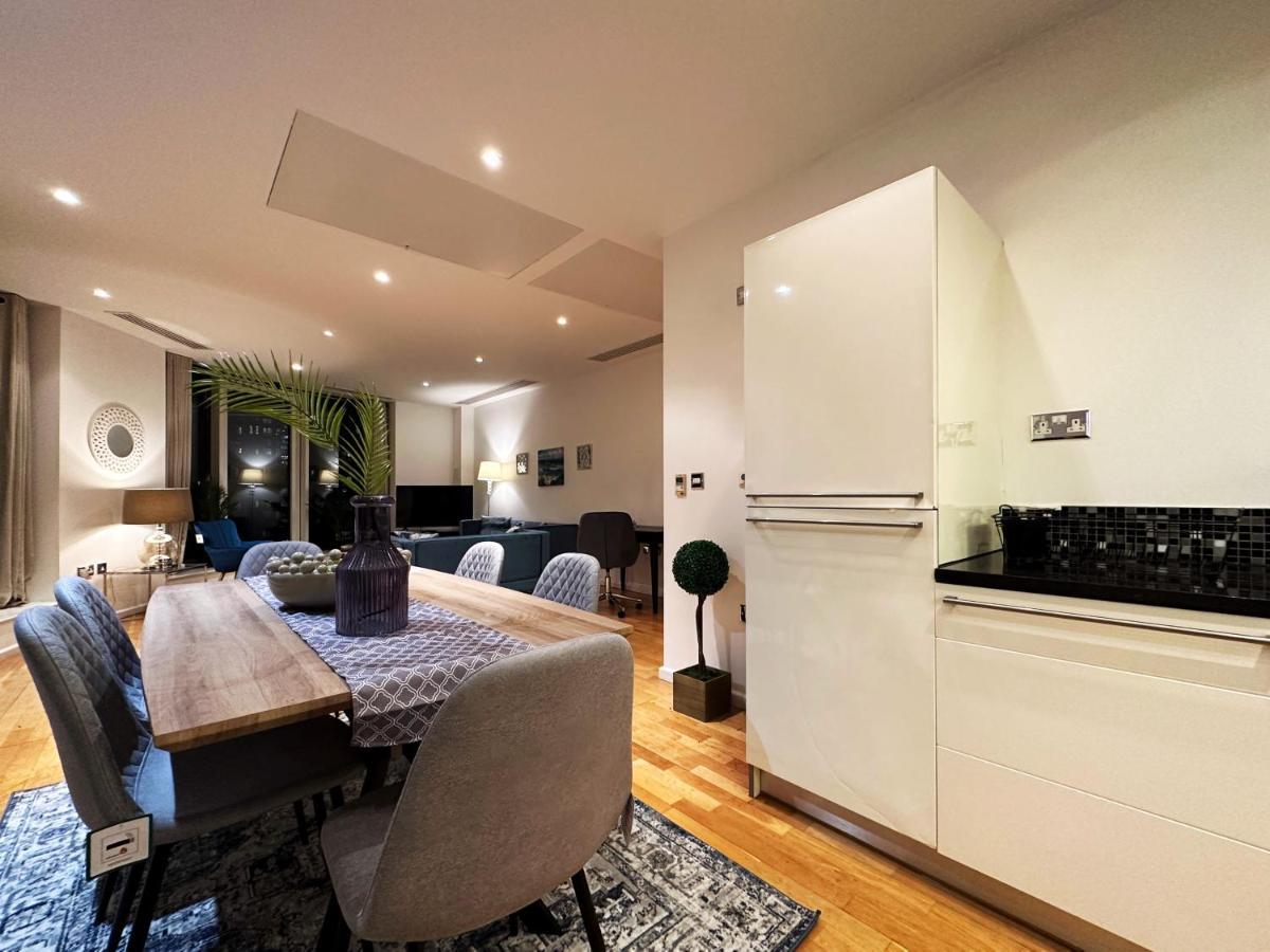 Stylish Apartment In Canary Wharf London Exterior foto